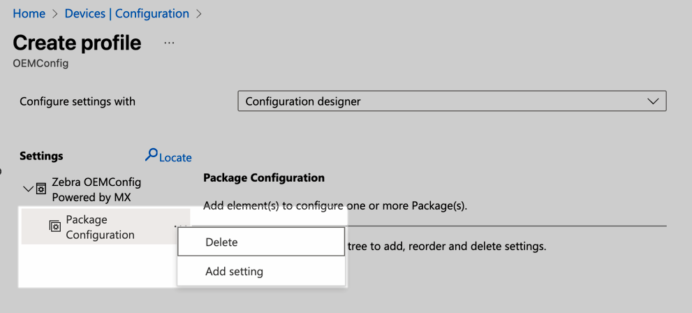 Adding a new setting