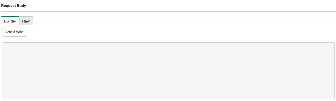 Builder tab