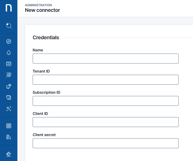 Connector credentials for Azure Virtual Desktop