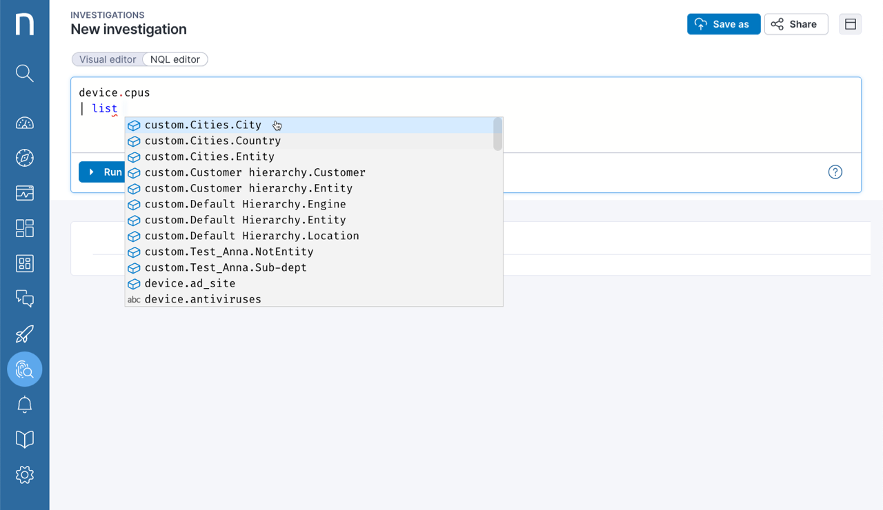 autocomplete