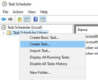 Create a task